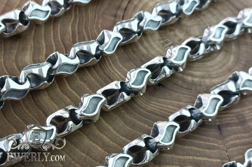 Author's weaving of sterling silver 10, фото