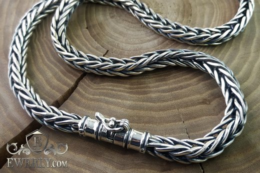 Silver chain 100 grams, фото