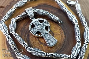 Author's chain 150 grams with a cross without a crucifix, фото