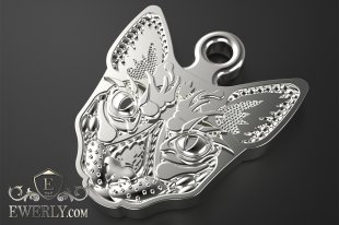 Name medallion for a dog, фото