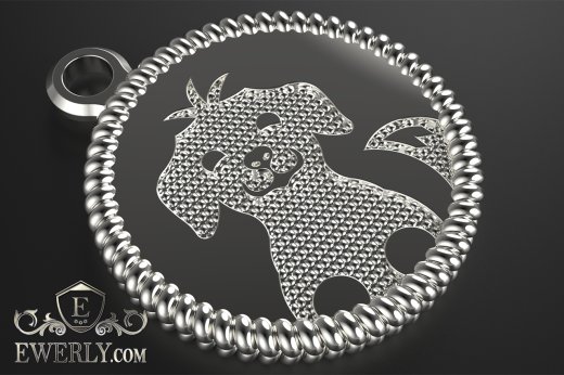 Name pendant for a dog, фото