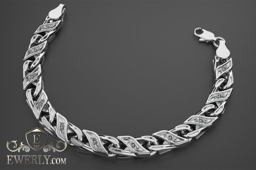 Author's bracelet of sterling silver 9, фото