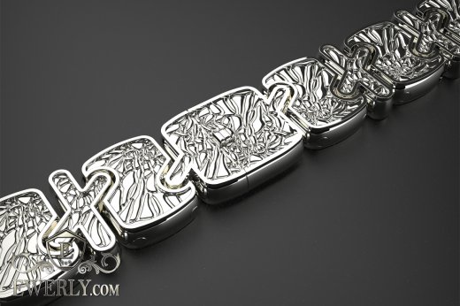 Author's weaving of sterling silver 16, фото