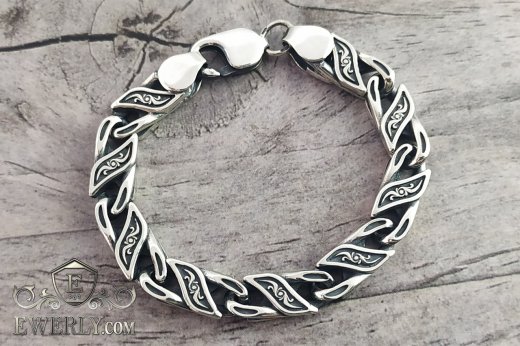 Author's exclusive bracelet of sterling silver 9, фото