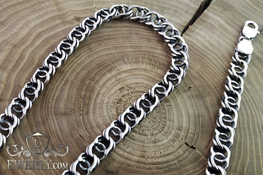 Arab Bismarck chain with blackening, фото