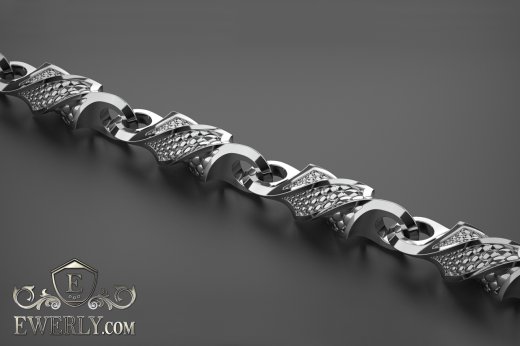 Author's weaving of sterling silver 2, фото